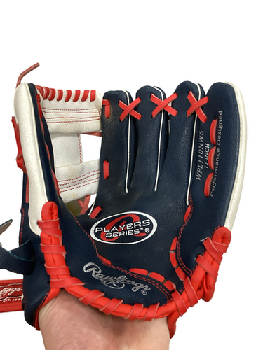 Used Rawlings PLAYER SERIES BB/SB Glove T-ball Navy Blue 11" 11613-S000170665