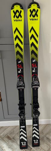 Volkl 150 cm Racing Skis With Bindings (Used)