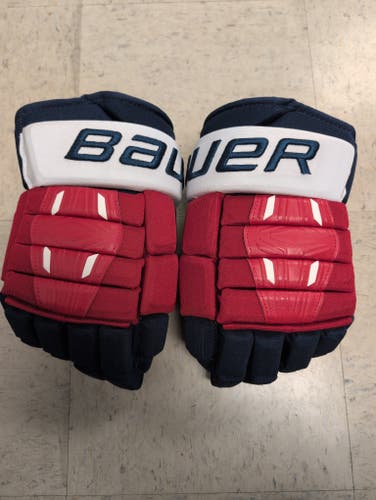 Bauer Pro Series 14" Pro Stock Washington Capitals Gloves