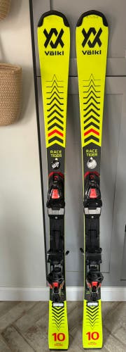 Volkl 150 cm Racing Skis With Bindings (Used)
