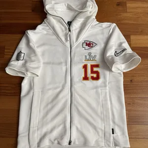 Patrick Mahomes Kansas City Chiefs Player Issued Zip Hoodie Super Bowl LV 55 XL