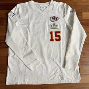 Nike Patrick Mahomes Kansas City Chiefs Player Long Sleeve Super Bowl LV 55 XL