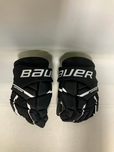 Used Bauer SUPREME M3 Intermediate Gloves Black 12" 11823-S000035429