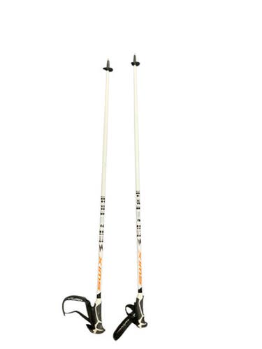 Used Swix WHITE Mens DH Ski Pole White 120 cm / 48 in 11823-S000035446