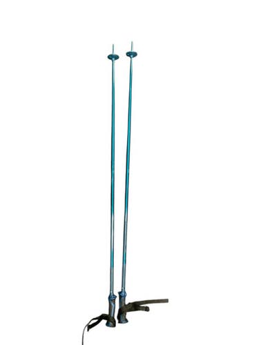 Used Salomon ARCTIC Mens DH Ski Pole Teal 130 cm / 52 in 11823-S000035445