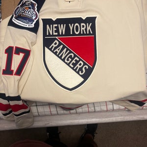 New York Rangers 2012 Winter classic jersey.