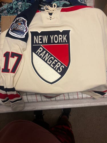 New York Rangers 2012 Winter classic jersey.