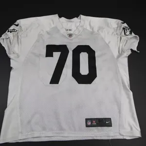 Las Vegas Raiders Nike Practice Jersey Player Issued Greg Van Roten Player Used