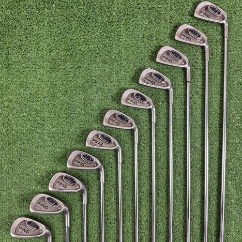 Ping i3 Blade Iron Set 2-PW UW SW White Dot Stiff Flex Rifle FCM 6.0 +1/2 Long
