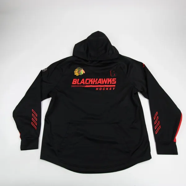 Colin Blackwell 43 Player Issue Chicago Blackhawks Fanatics Authentic Pro Hoodie