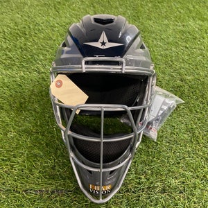 Navy/Gray All Star MVP2510 Catcher's Mask (New)