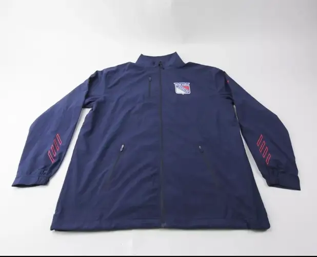 Phil Housley New York Rangers Team Player Issue Hoodie Fanatics Authentic Pro XL