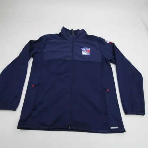 K'Andre Miller New York Rangers Fanatics Authentic Pro Full Zip Jacket Hoodie Player Used Worn L