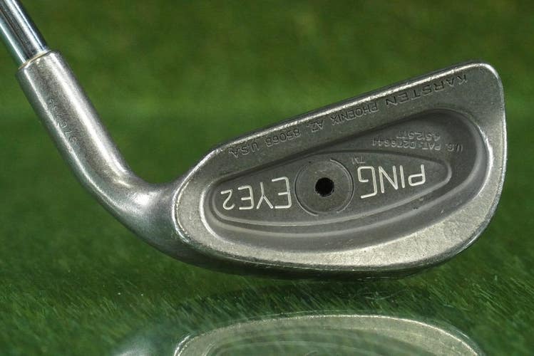 PING EYE 2 KARSTEN 2 IRON ZZ LITE STEEL STIFF FLEX BLACK DOT RH ~ LOOK!!