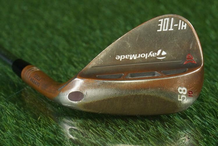 TAYLORMADE MG HI-TOE 58 10 WEDGE LOB FST KBS HI-REV 2.0 115 R STEEL REGULAR RH