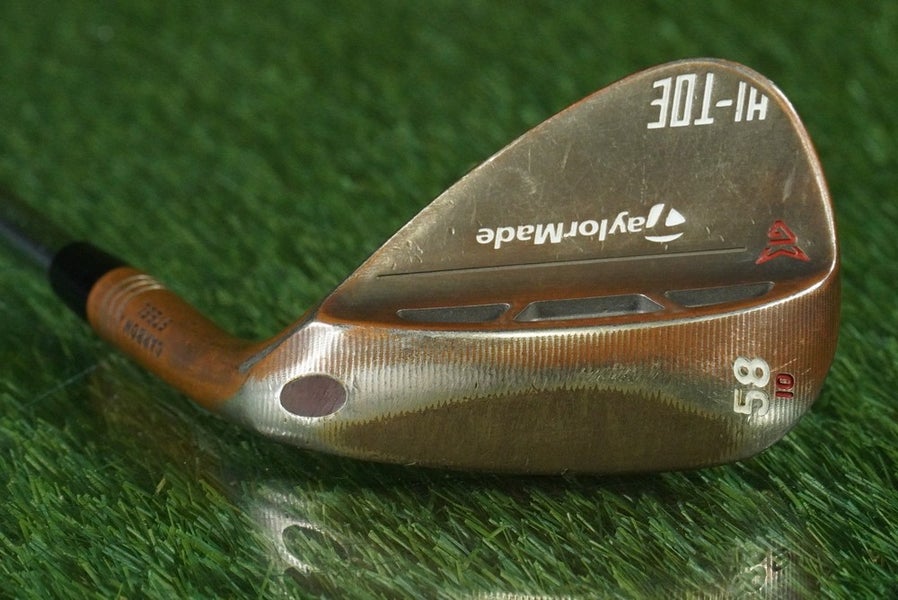 TAYLORMADE MG HI-TOE 58 10 WEDGE LOB FST KBS HI-REV 2.0 115 R STEEL REGULAR RH