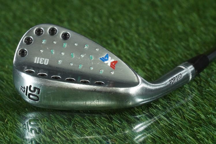 PXG 0311 FORGED 50 12 WEDGE GAP / ATTACK USA CUSTOM $ STAMPS LEFTY LH