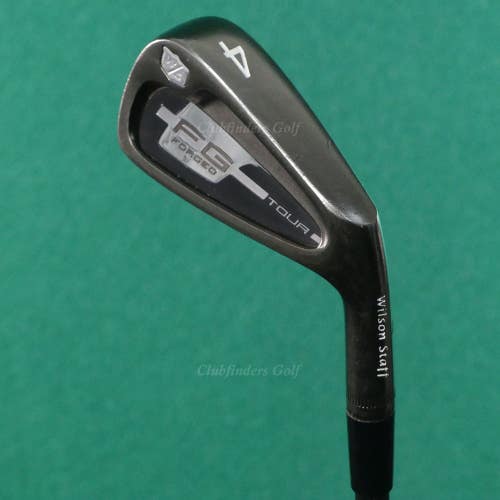 Wilson Staff FG Tour Forged Single 4 Iron AMT Tour White S300 Steel Stiff *READ*