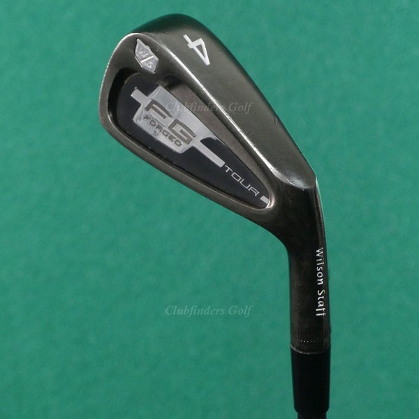 Wilson Staff FG Tour Forged Single 4 Iron AMT Tour White S300 Steel Stiff *READ*