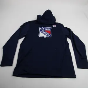 Jacob Trouba 8 New York Rangers Fanatics Authentic Pro Hoodie Player Used L