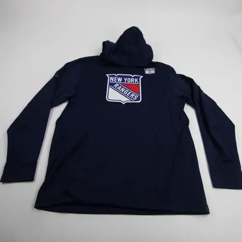 Jacob Trouba 8 New York Rangers Fanatics Authentic Pro Hoodie Player Used L