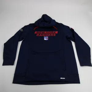 Jacob Trouba 8 Rangers Fanatics Authentic Pro Hoodie Player Used L Benn Wild L 65 XL