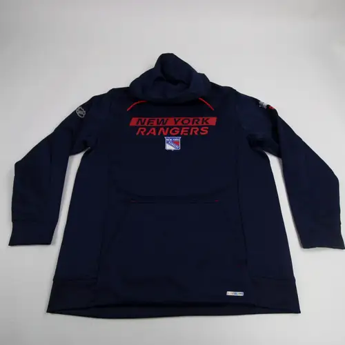 Jacob Trouba 8 New York Rangers Fanatics Authentic Pro Hoodie Player Used L
