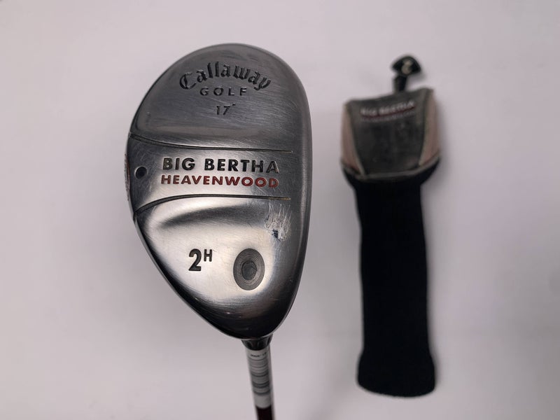 Callaway Big Bertha Heavenwood 2 Hybrid 17* RCH 75w Firm Graphite Mens RH HC