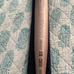 Brand new 2025 DeMarini Voodoo One. Rose Gold Edition. 33” / 30 oz.