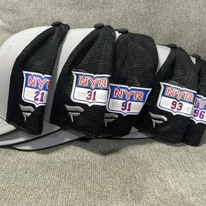 Alex Wennberg 91 New York Rangers Fanatics Authentic Pro HAT Player Used Worn ROAD