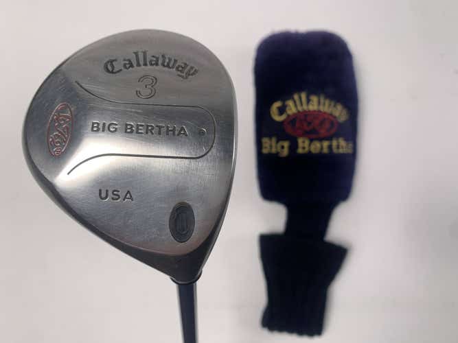Callaway S2H2 3 Fairway Wood 15* RCH 90 Firm Graphite Mens RH HC