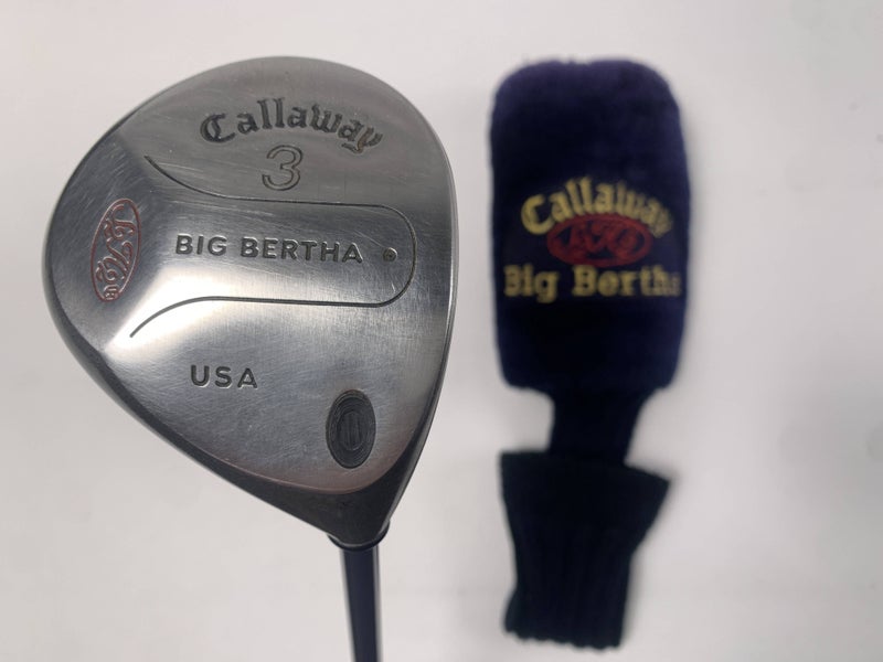 Callaway S2H2 3 Fairway Wood 15* RCH 90 Firm Graphite Mens RH HC