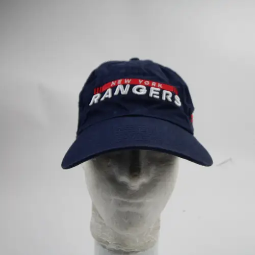 Louis Domingue 70 New York Rangers Fanatics Authentic Pro HAT Player Used Worn
