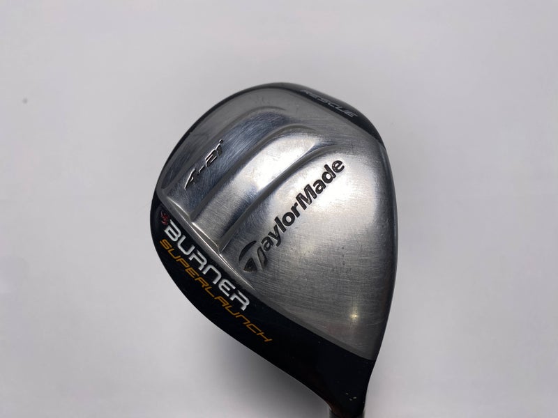 TaylorMade Burner Superlaunch 4 Hybrid 22* REAX 60g Regular Graphite Mens RH