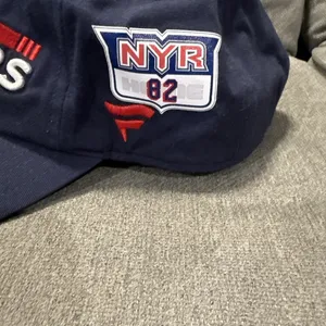 Rico Gredig 82 New York Rangers Fanatics Authentic Pro HAT Player Used Worn