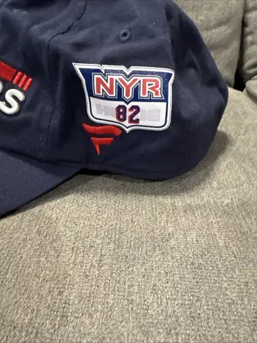 Rico Gredig 82 New York Rangers Fanatics Authentic Pro HAT Player Used Worn