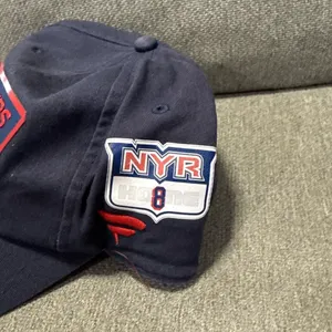 Jacob Trouba 8 New York Rangers Fanatics Authentic Pro HAT Player Used Worn