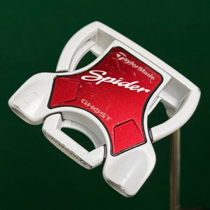 TaylorMade 2024 Spider Ghost White #3 35" Slant-Neck Mallet Putter W/ HC
