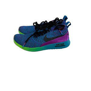 Used Nike AIR MAX THEA ULTRA FLYKNIT Basketball Shoes Y Royal Blue Junior 05 11692-S000143014