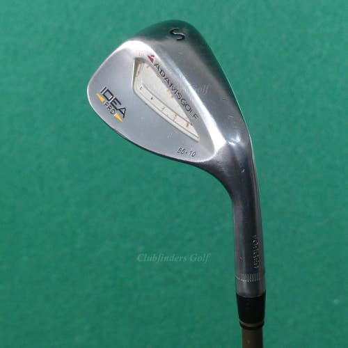 Adams Idea Pro Forged 55-10 55 SW Sand Wedge Graphite Design GAT 95 Stiff