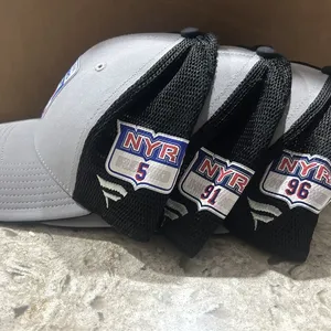 Chad Ruhwedel 5 ROAD New York Rangers Fanatics Authentic Pro HAT Player Used Worn