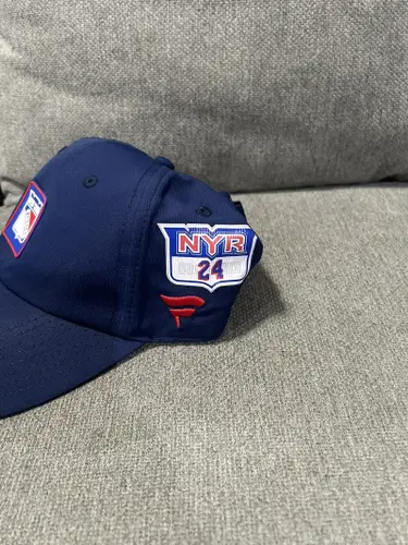 Kappo Kakko 24 New York Rangers Fanatics Authentic Pro HAT Player Used Worn