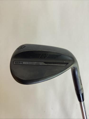 Titleist Vokey SM10 Black Satin LW 60* Lob Wedge With S400 Stiff Steel Shaft