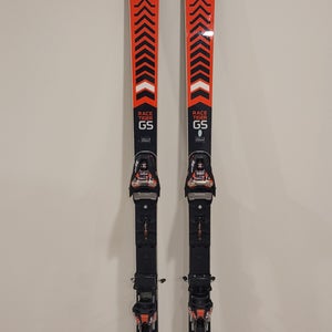 Men's 2021 Volkl 183 cm Racing Racetiger GS Skis With Bindings Max Din 16 (Used)