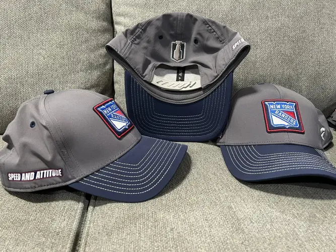 Ryan Lindgren 55 New York Rangers Fanatics Authentic Pro HAT Player Used Worn