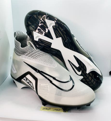 Nike Alpha Menace Elite 3 Ghost White Football Cleats CT6648-100 Men’s Size 15