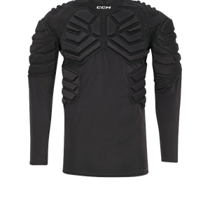 New CCM Black Padded Goalie Long Sleeve | Senior XL | #191520525903
