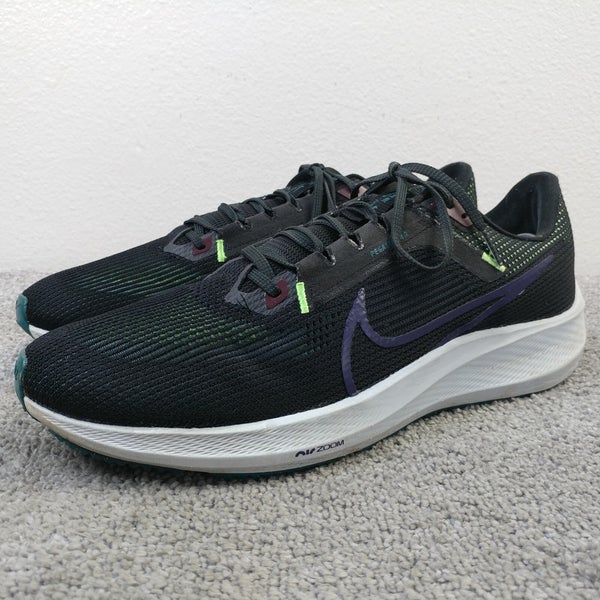 Nike Air Zoom Pegasus 40 Mens Size 13 Running Shoes Low Top Black DV3853-005