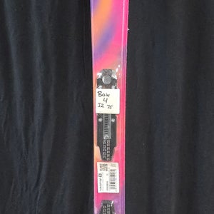 Salomon kid's all mountain 130cm QST Skis, with bindings