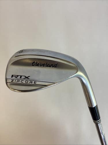 Cleveland RTX Zipcore Wedge 58* With Dynamic Gold Spinner Tour Issue Steel Shaft